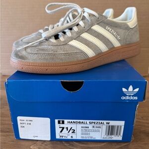 Adidas Handball Spezial Sneakers - Gray and White